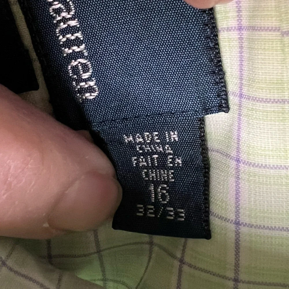 385. Polo by Ralph Lauren Regent Custom Fit Striped Poplin Shirt 16-32/33